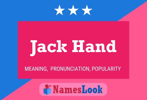 Jack Hand Naam Poster