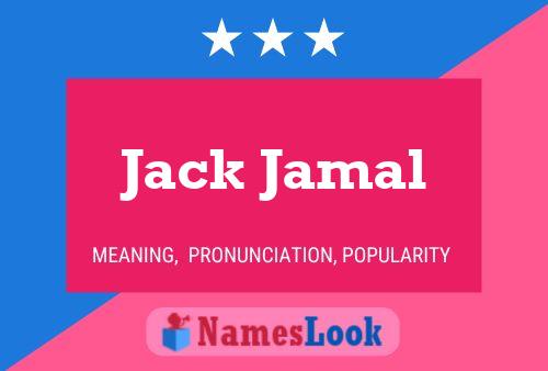 Jack Jamal Naam Poster