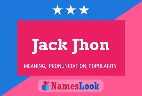 Jack Jhon Naam Poster