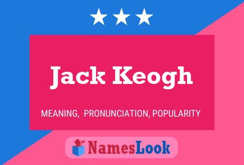 Jack Keogh Naam Poster