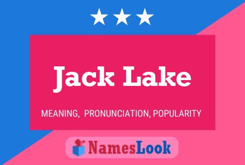 Jack Lake Naam Poster