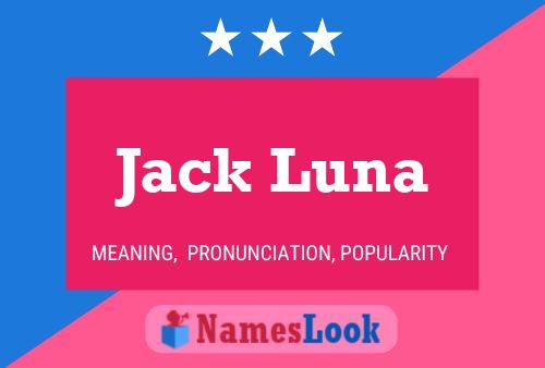 Jack Luna Naam Poster