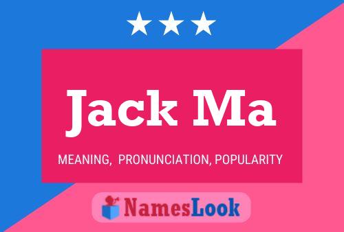 Jack Ma Naam Poster