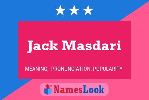 Jack Masdari Naam Poster