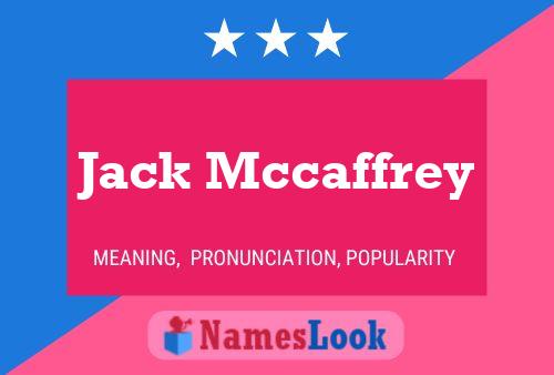 Jack Mccaffrey Naam Poster