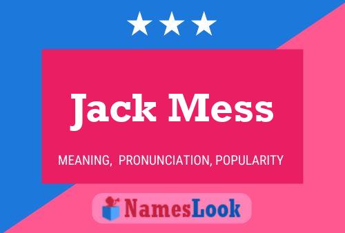 Jack Mess Naam Poster