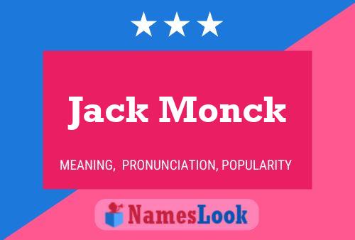 Jack Monck Naam Poster