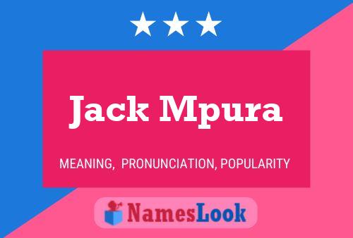 Jack Mpura Naam Poster