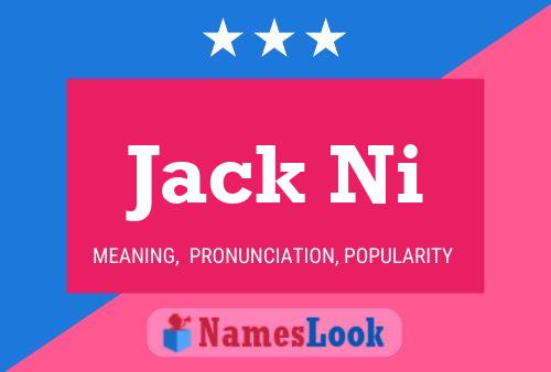 Jack Ni Naam Poster