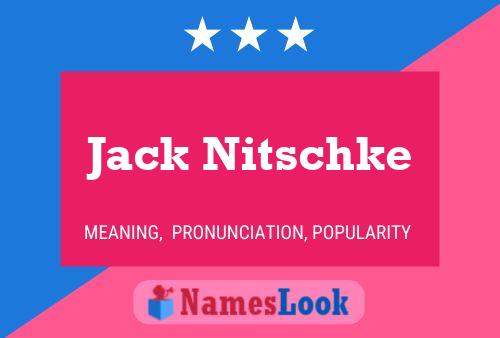 Jack Nitschke Naam Poster