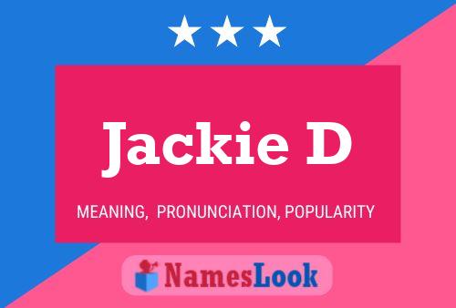 Jackie D Naam Poster