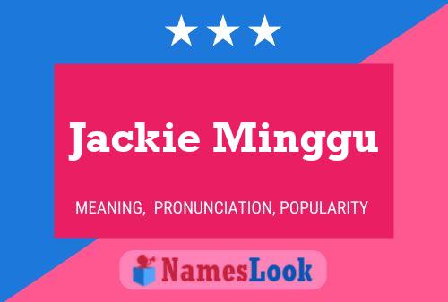 Jackie Minggu Naam Poster