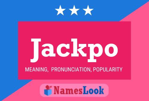 Jackpo Naam Poster