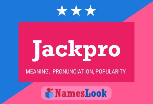 Jackpro Naam Poster