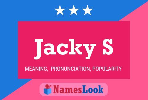 Jacky S Naam Poster