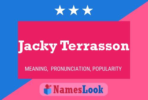 Jacky Terrasson Naam Poster