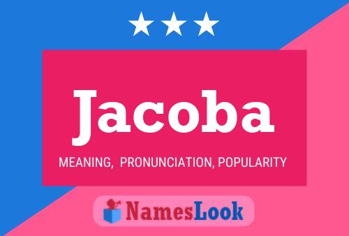 Jacoba Naam Poster