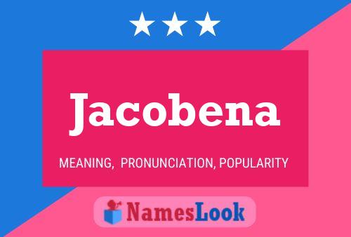 Jacobena Naam Poster