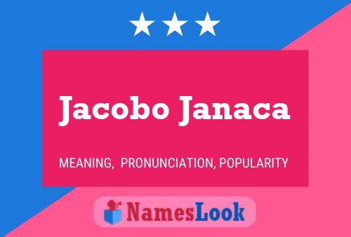 Jacobo Janaca Naam Poster