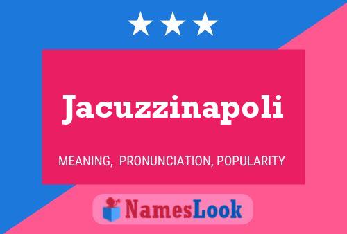 Jacuzzinapoli Naam Poster