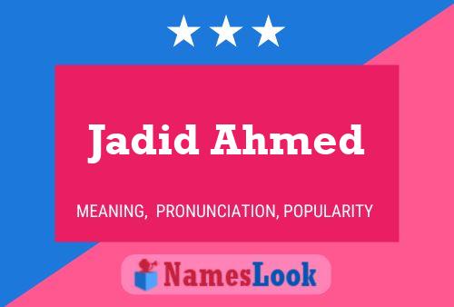 Jadid Ahmed Naam Poster