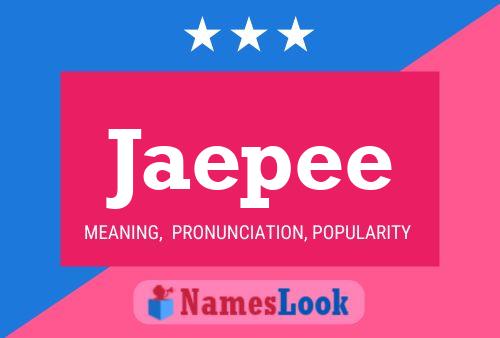 Jaepee Naam Poster