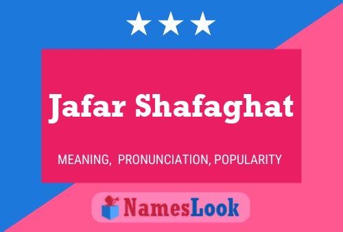 Jafar Shafaghat Naam Poster