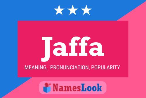 Jaffa Naam Poster