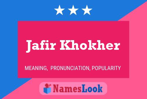 Jafir Khokher Naam Poster