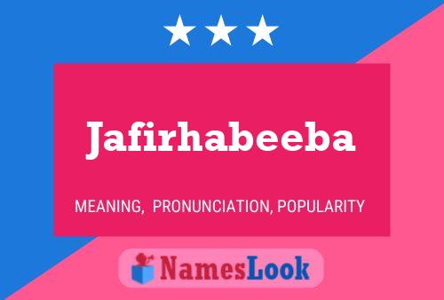 Jafirhabeeba Naam Poster