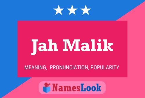 Jah Malik Naam Poster