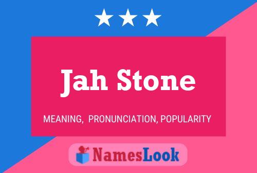 Jah Stone Naam Poster