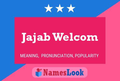 Jajab Welcom Naam Poster