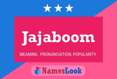 Jajaboom Naam Poster