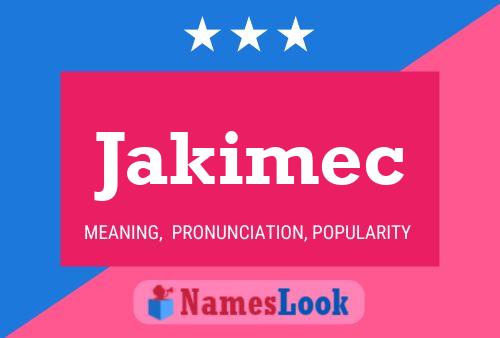 Jakimec Naam Poster