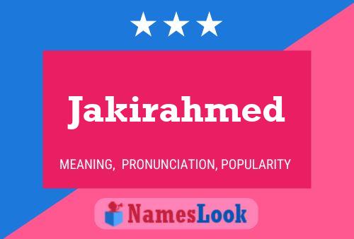 Jakirahmed Naam Poster