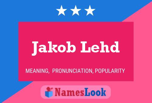 Jakob Lehd Naam Poster