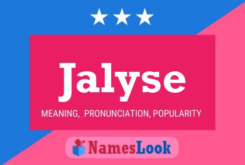 Jalyse Naam Poster