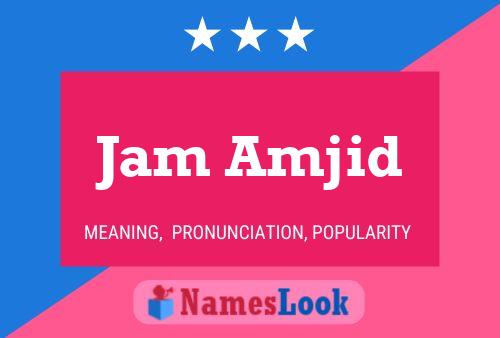 Jam Amjid Naam Poster