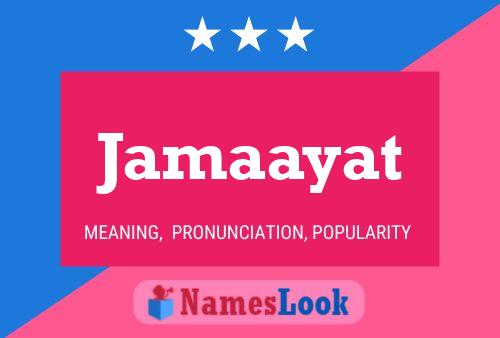 Jamaayat Naam Poster