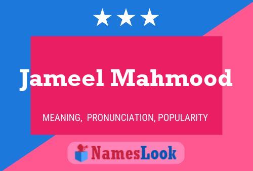 Jameel Mahmood Naam Poster