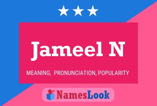 Jameel N Naam Poster