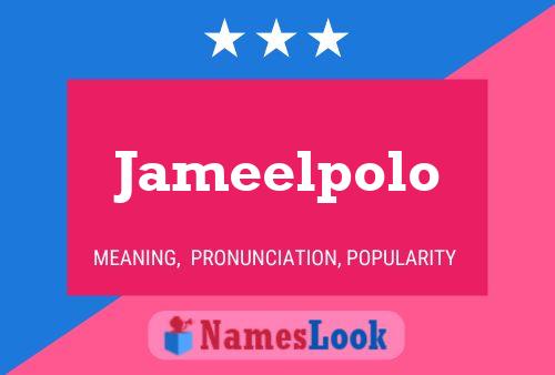 Jameelpolo Naam Poster