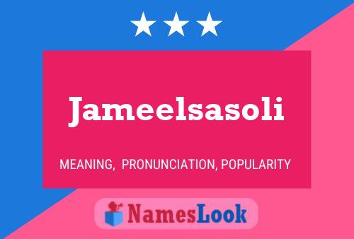 Jameelsasoli Naam Poster