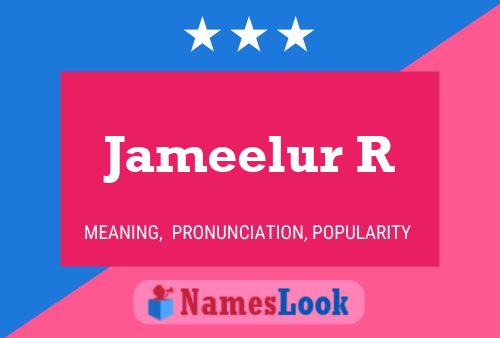 Jameelur R Naam Poster