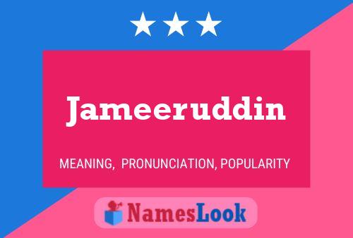 Jameeruddin Naam Poster