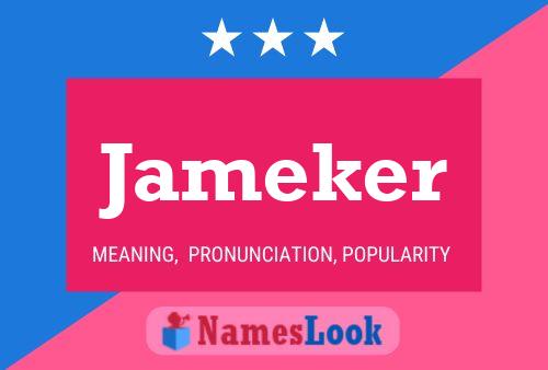 Jameker Naam Poster