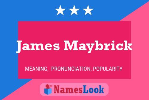 James Maybrick Naam Poster