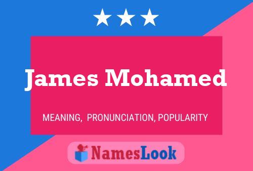 James Mohamed Naam Poster