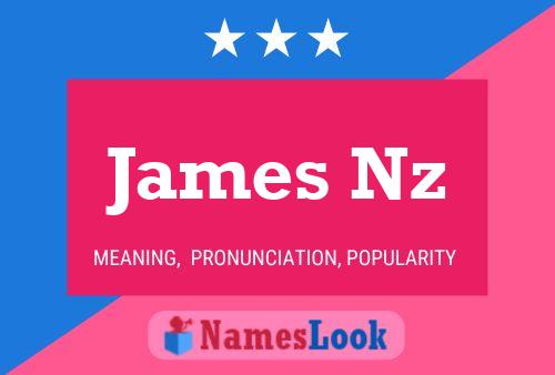 James Nz Naam Poster